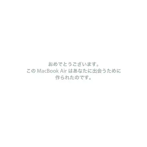 appleアップルMacBook Air (Mid 2009)
